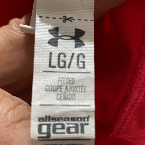 UNDER ARMOUR || Woman’s Hot pink Capris size large - Picture 5 of 6